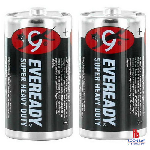 EVEREADY Heavy Duty Battery D - Pack of 2's (M1250SW2)