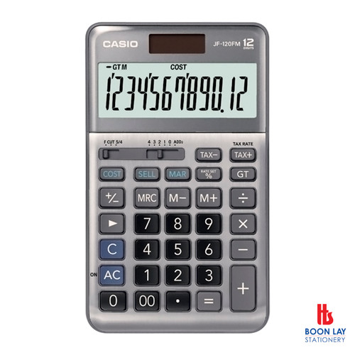 CASIO Calculator - 12 Digits (JF120FM)