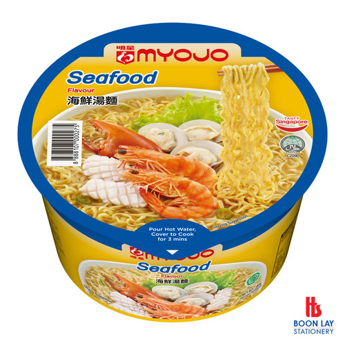 MYOJO Instant Bowl Noodles - Seafood 79g
