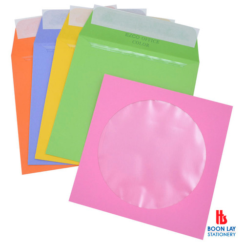 ELCO Peel & Seal CD Colour Envelope - Pack of 25's (74641-100)
