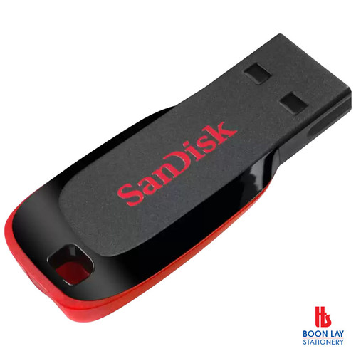 SANDISK Cruzer Blade USB2.0 Flash Drive  (SDCZ50) 32GB | 64GB | 128GB