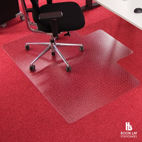 ROLL-O-GRIP Chair Mat for Carpet - Convex shape 150x120cm (73-150L)