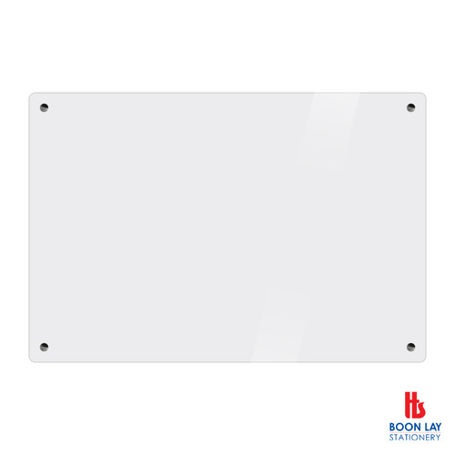 ARTEX Magnetic Glass Whiteboard - 60x90cm (BBGW6090)