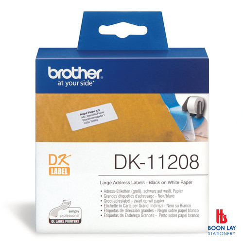 BROTHER Address Label - 38x90mm (DK11208)