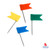 ALFAX Flag Pin - Box of 50's (PC389)