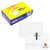 ALFAX Name Badge with Clip+Safety Pin - Box of 50's (NB46)