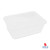 Microwavable Food Container Rectangular 750ml - Pack of 10's (PP750)