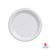 Disposable Plastic Plate 6" - Pack of 50's
