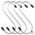 S-Shape Metal Hook 4" - Pack of 4's