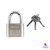 WOHU Top Security Pad Lock 50mm