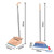 Broom & Dustpan Set with Stainless Steel Handle (303)
