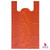 Plastic Carrier Bag Medium -  Red