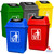 Swing Lid  Recycle Waste Bin 45L (HH40X)