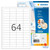 HERMA Premier White Label 48.3x16.9mm A4 - Box of 100's (4271)