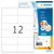 HERMA Premium White Label  105x48mm A4 - Box of 100's (4457)