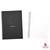 A'ZONE UNO Ringfix Note Book B5 - Black (AUB5RB)