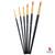 ALFAX Triangular Artist Brush Set - No.2, 4, 6, 8, 10, 12 (2516)