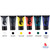 PENTEL Acrylic Paint - 6 Colours 28ml (WA2-6E)
