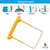 JALEMA Zip Clips Yellow - Pack of 100's (5710000)