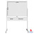 ARTEX Double-Sided Magnetic Mobile WhiteBoard with Pegboard Panel - 90x120cm (DF06M)