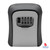 Security Number Metal Lock Box Wall Mount (AL1672)