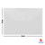 ALFAX PP Clear Bag with Buttons A3 White - Pack of 6's (ZS219A3)
