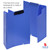 Foldling Lay Open Translucent Clip Board - Blue (ZS808BL)