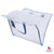 Transparent Expanding Bag 12 Pockets A4 Horizontal (ZS6688A)