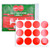 ZEPSTICK Notarial Round Seal 15mm Red - Pack of 100's