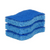 3M Scotch-Brite Non Scratch Scrub Sponges Blue - Pack of 3's (520-3)