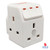3 Way Multi-Adaptor with Individual Switch (938A)