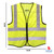 Safety Vest with Zipper - Yellow