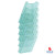 MULTI FORM Wall Rack with 6 pockets A4 Portrait - Glass Green (06473737)