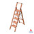 ALFAX Light Aluminium Ladder - 5 Step (ALO05W)