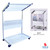 ARTEX Newspaper Rack H850mm - Silver Grey (JH27)