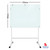 ARTEX Roller Stand Glass Whiteboard - 100x150cm (BBGO1015)