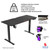 ALFAX Ergonomic Electric Standing Desk - 140x60cm (AL06-1460)