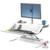 FELLOWES Lotus Sit-Stand Workstation - White