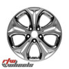 17x7" Silver factory replacement wheel for Hyundai Elantra replica rim 70838 with inserts