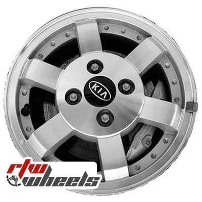 Kia Rio oem wheels 2001-2002 Machined rims