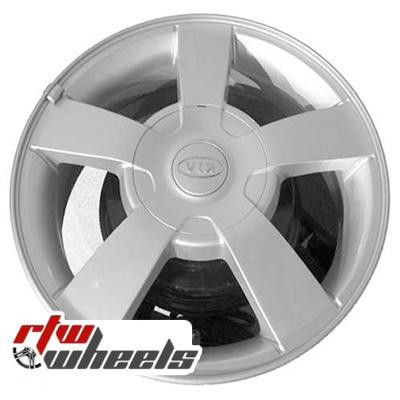 Kia Rio oem wheels 2006 Silver rims