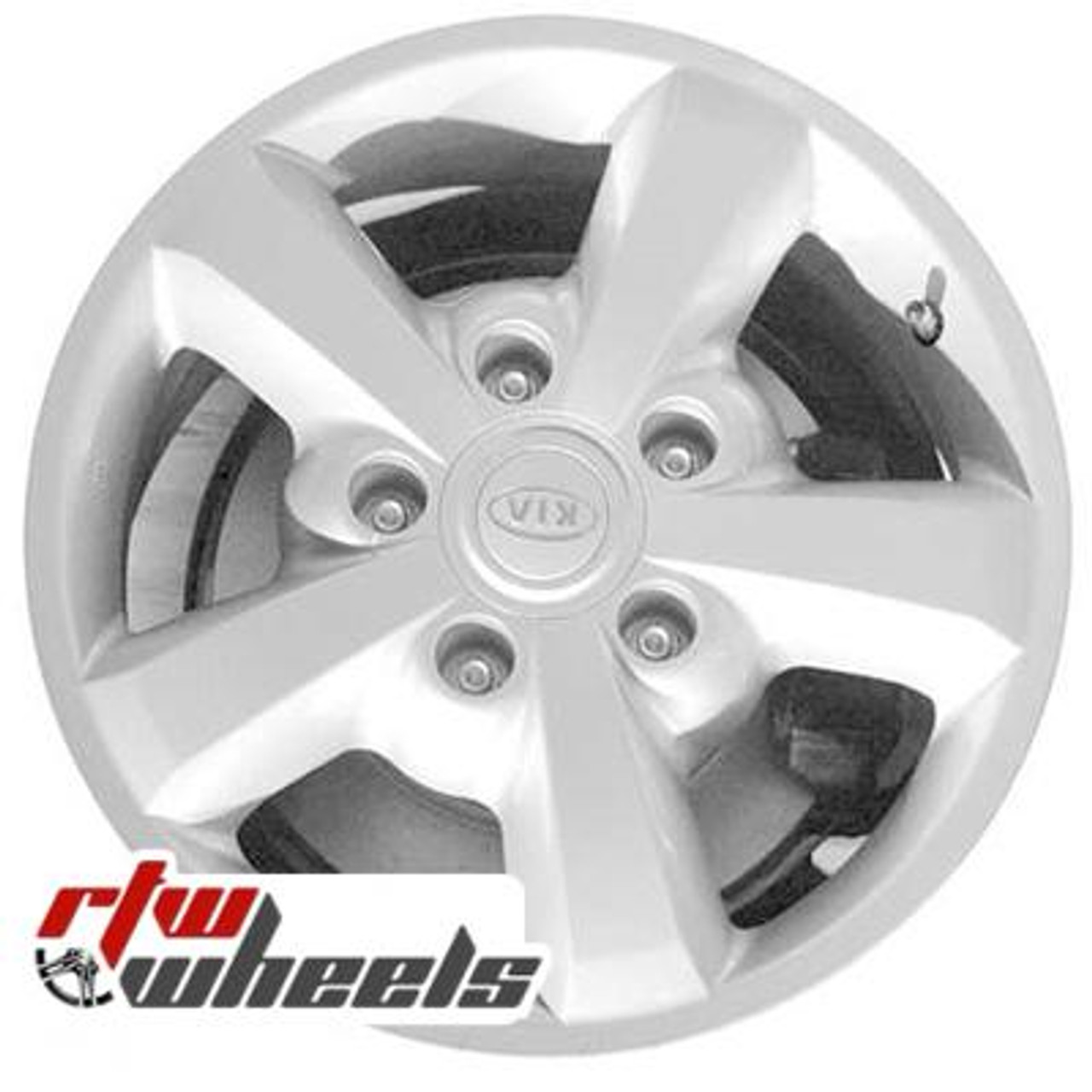 Kia Sorento oem wheels 20072009 Silver rims