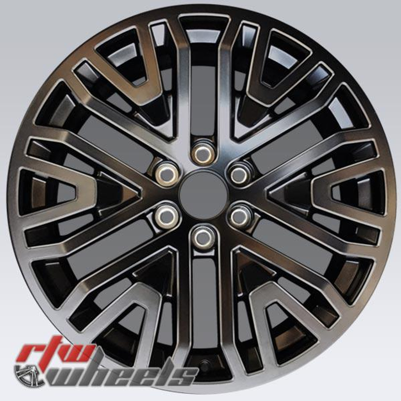 22 Chevy Silverado Oem Wheels For Sale 2019 2020 Black Rims