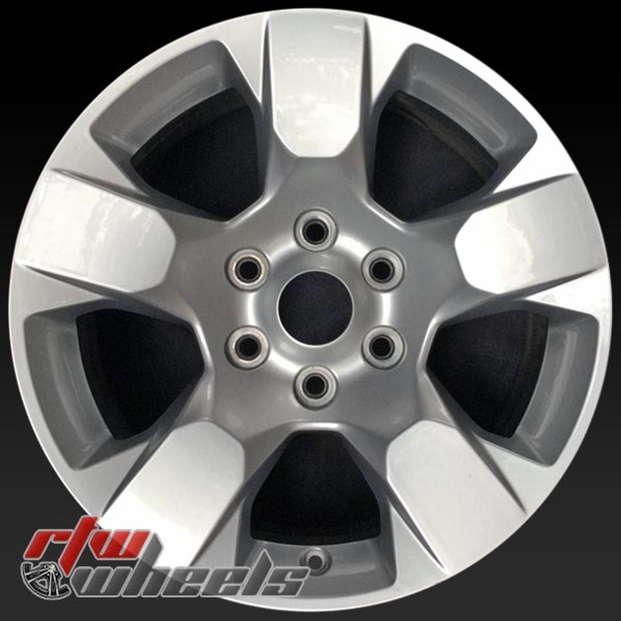 Dodge RAM 1500 Pickup OEM wheel 6-lug Silver rims 5YD45LS1AA