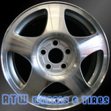 16 inch Lincoln LS  OEM wheels 3369 part# XW4Z1007BA, XW4Z1007HA