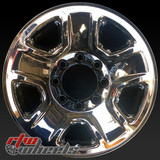 18 inch Dodge Ram 2500 3500 OEM wheels 2473 part# 1UD26SZ0AA, 1UD26SZ0AB, 1UD26SZ0AC