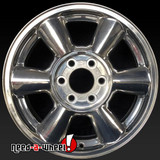 2002-2007 GMC Envoy oem wheels for sale. 17" Polished stock rims 09595182
