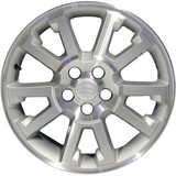 18" Ford Explorer factory OEM wheel 2007-2010 Machined alloy rim. Part 7A2Z1007A, 7A241007BB