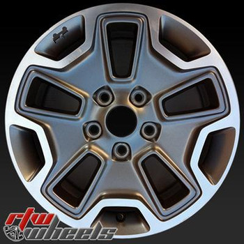 17 inch Jeep Wrangler  OEM wheels 9118 part# 1XA50TRMAA, WFA, WFE, WJP