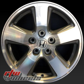Honda Pilot wheels for sale 2009-2011. 17" Machined Dark Silver rims 63992